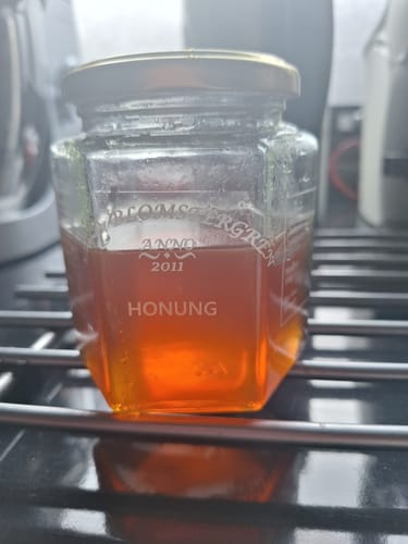 Customer photo review of 2kg flytande honung för 499kr med fri frakt!
