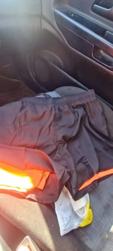 Customer photo review of RUNNR 2-in-1 Running Shorts