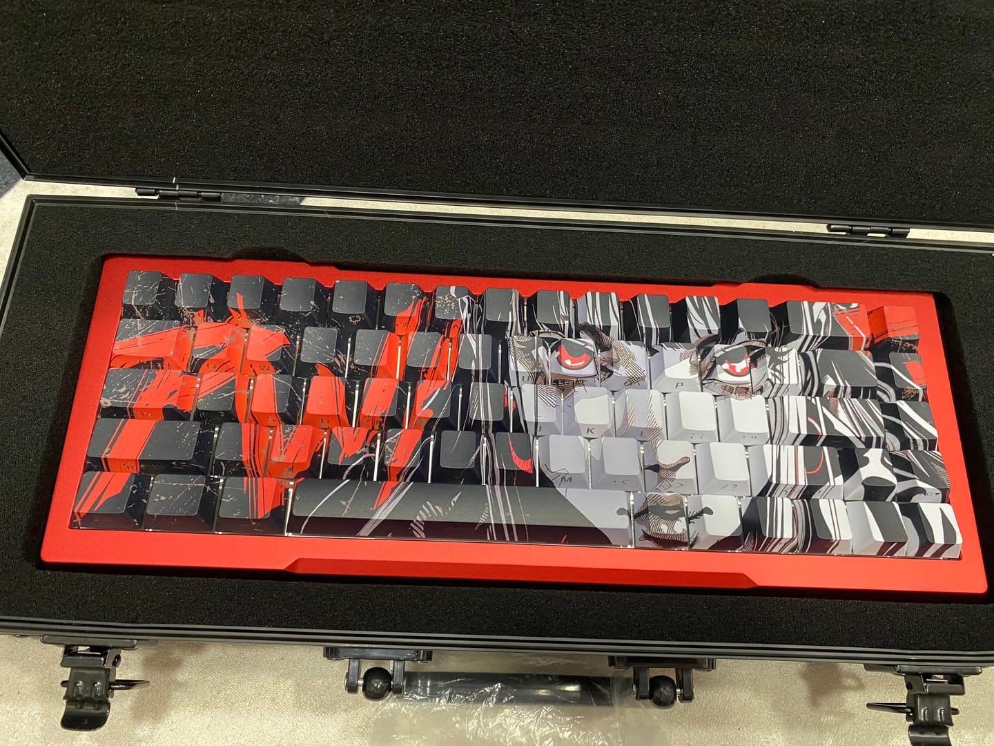 Customer photo review of Pwnage Zenblade 65 V2 Alüminyum Klavye (Manyetik Switch / HE)