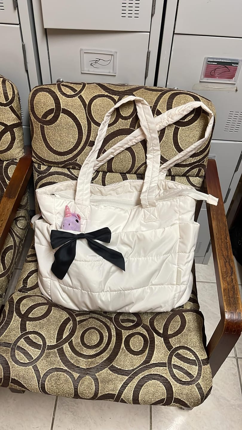 Customer photo review of The Bubble 20L Puffy 15.6" Laptop Work Tote