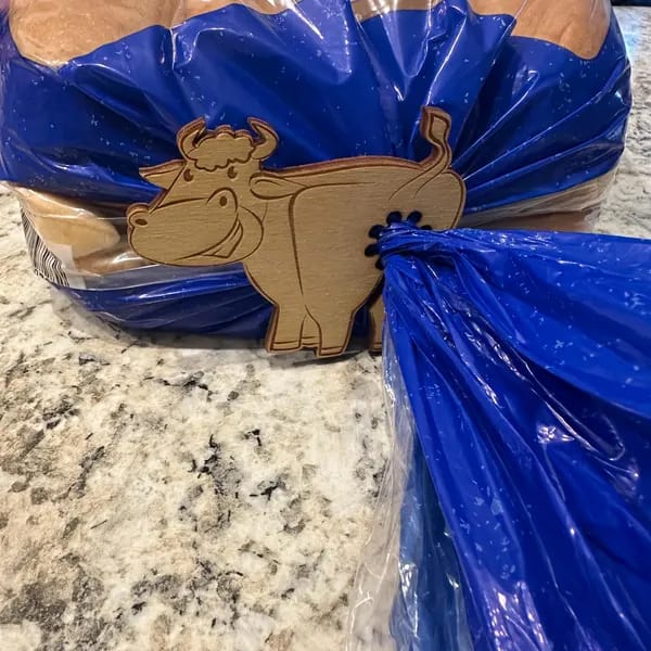Customer photo review of Bread clips animal laser cut svg file