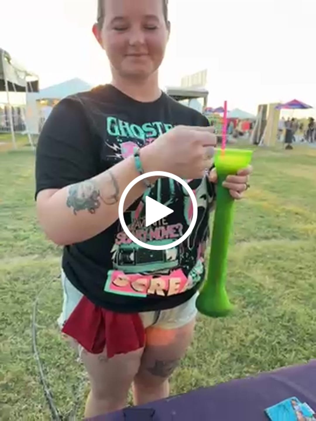 Customer video review of Teal Dark Beads