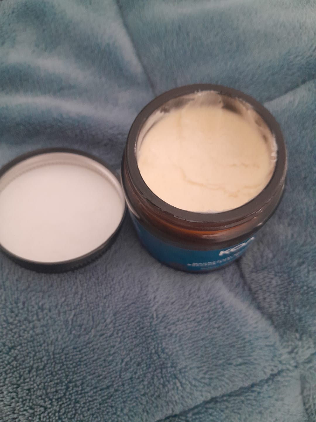 Customer photo review of Magnesium Body Butter with Peppermint