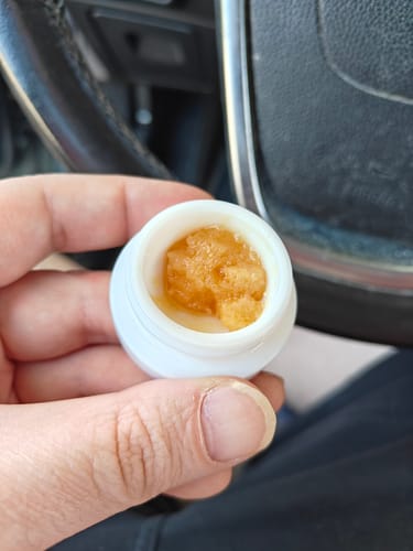 Customer photo review of Mimosa THCA Crumble