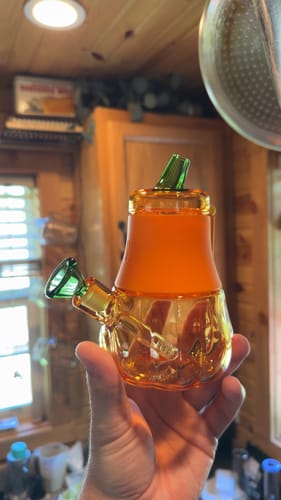 Customer photo review of The Bubbler - Pumpkin 🎃