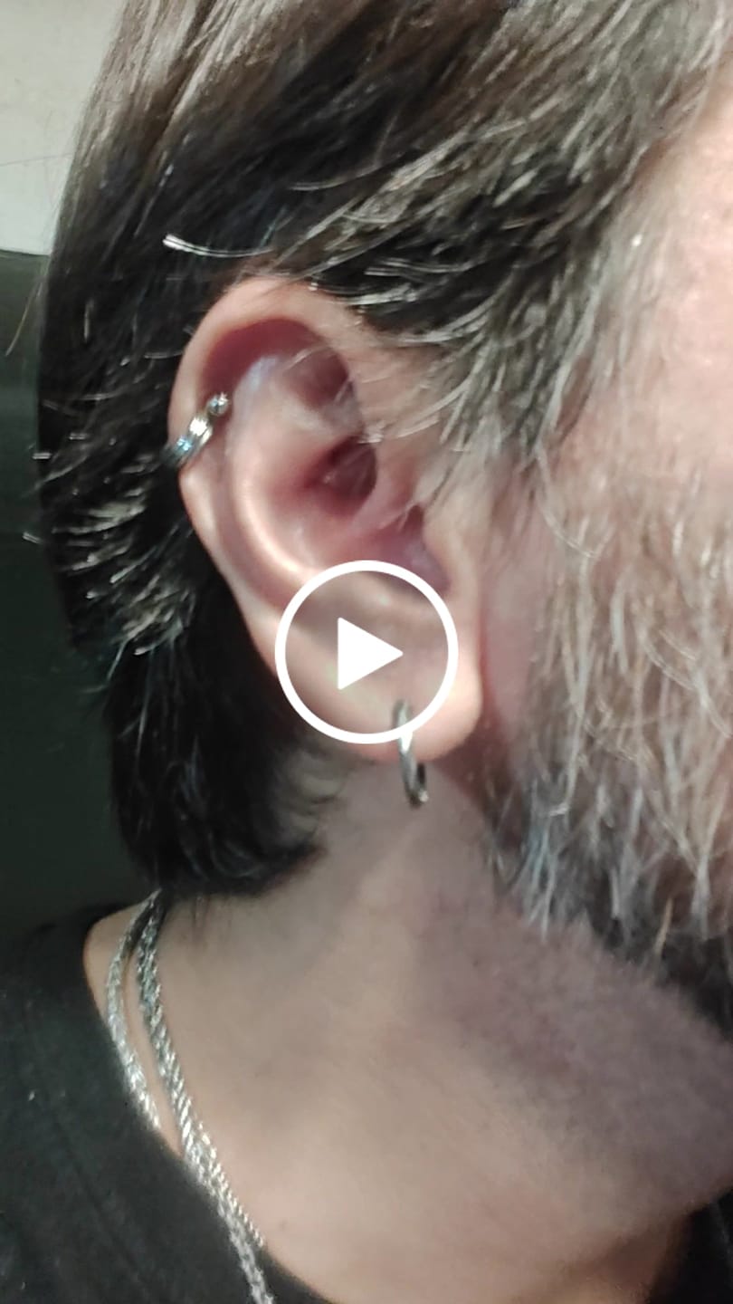 Customer video review of Thunder Vein Earring