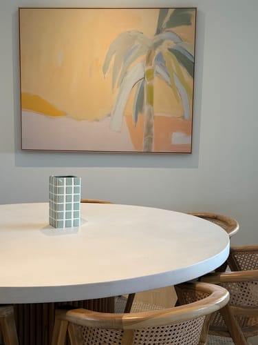 Customer photo review of Troppo II | Framed Canvas Art Print