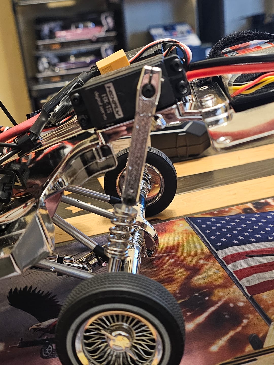 Customer photo review of 2.5" HD Rear Servo Horn (25T)