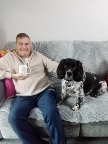 Customer photo review of Personalised Mug With Dog or Cat - Dear Pet Parent
