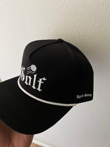 Customer photo review of Golf Hat - Black