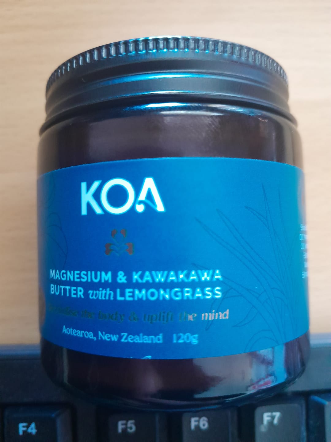 Customer photo review of Magnesium & Kawakawa Butter with Lemongrass