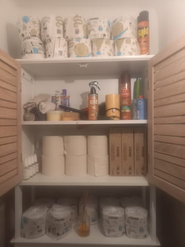 Customer photo review of PAPIER TOILETTE Zéro plastique - 48 rouleaux avec livraison offerte