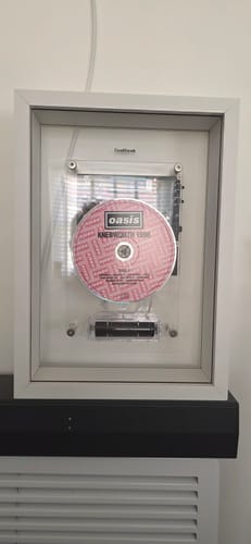 Customer photo review of M1 Music Frame CD Player With Bluetooth
