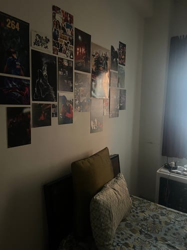 Customer photo review of CUSTOM WALL COLLAGE POSTERS