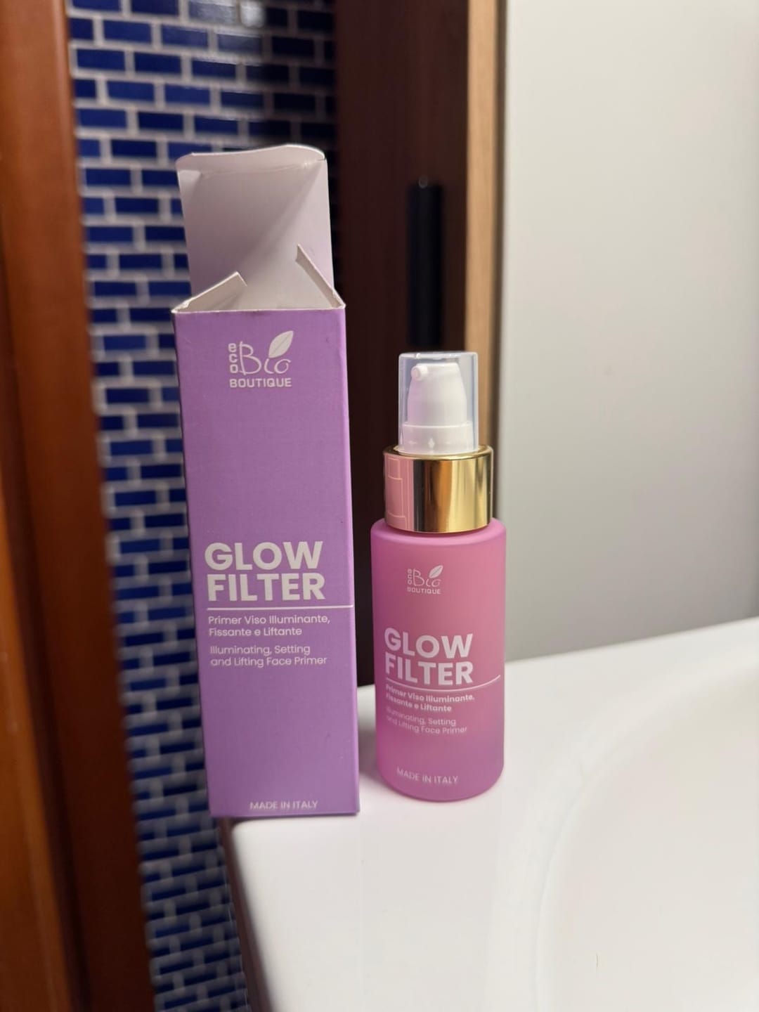 Customer photo review of Glow Filter - Primer