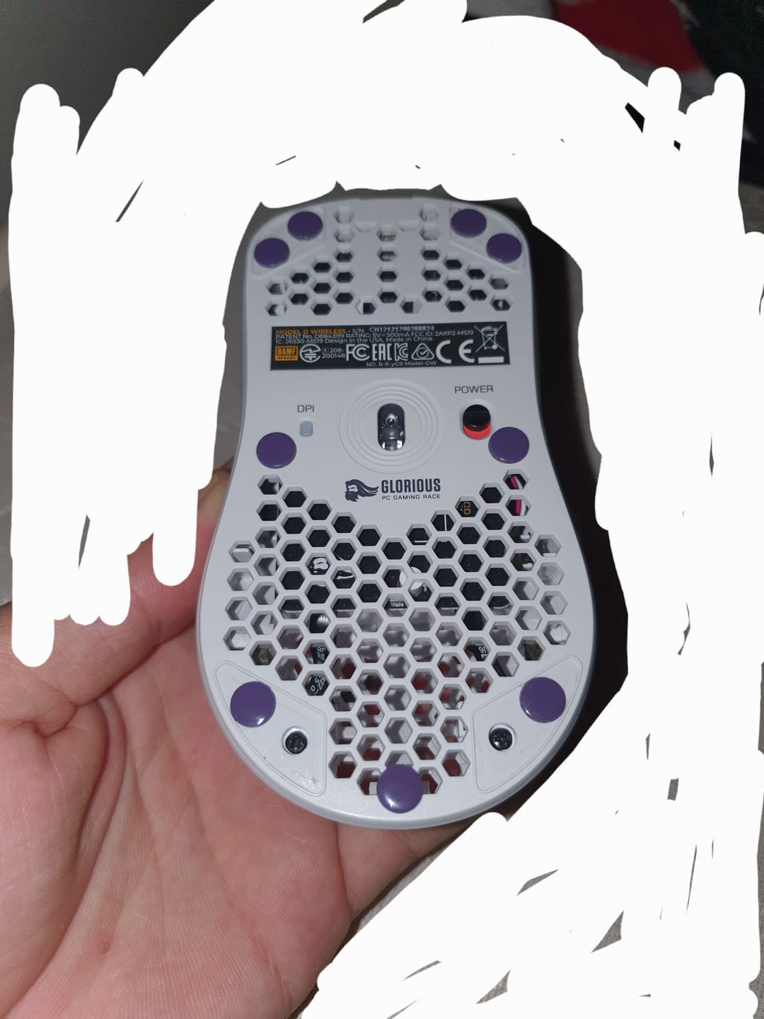 Customer photo review of Air Dots Hoverpad V3 Mouse Skate