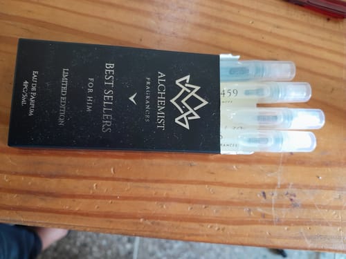 Customer photo review of Best Sellers Male Discovery Set