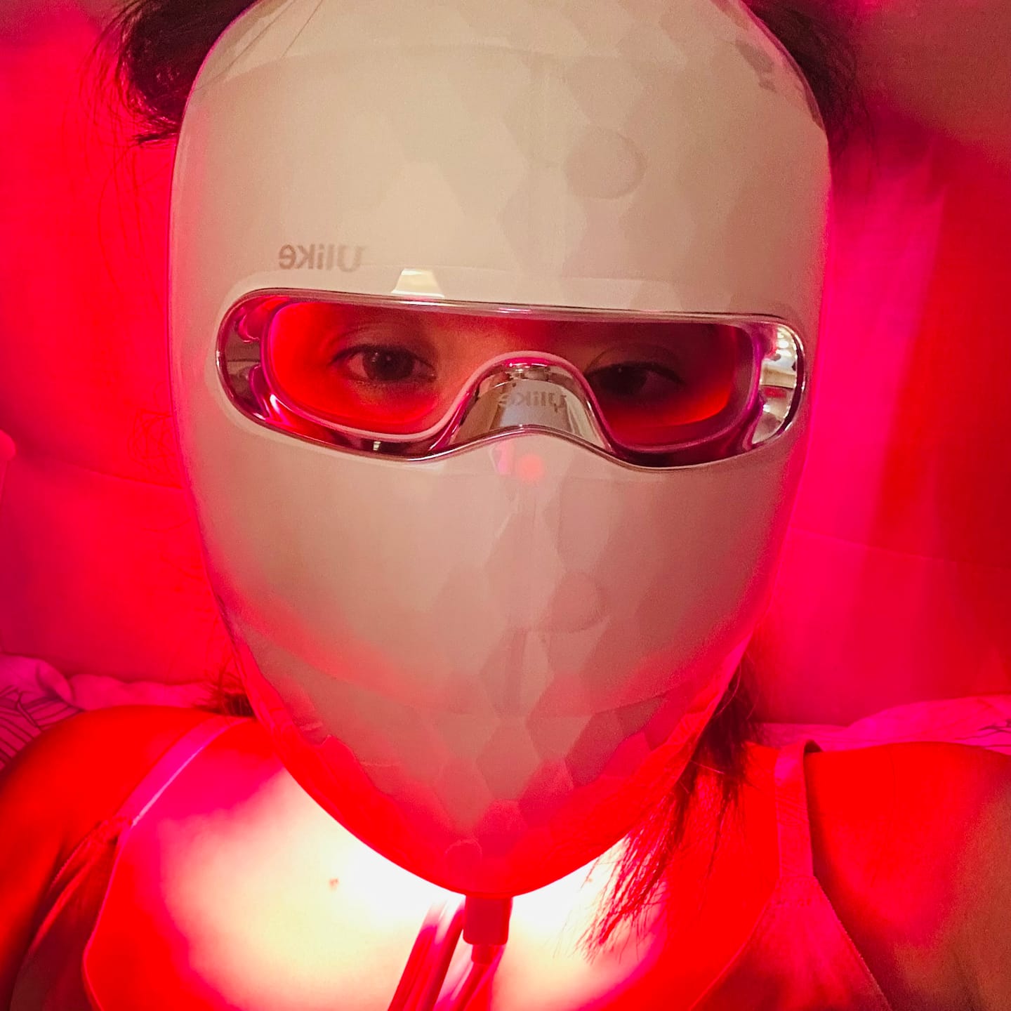 Customer photo review of Ulike 白皇后LED美容面膜儀-限時團購