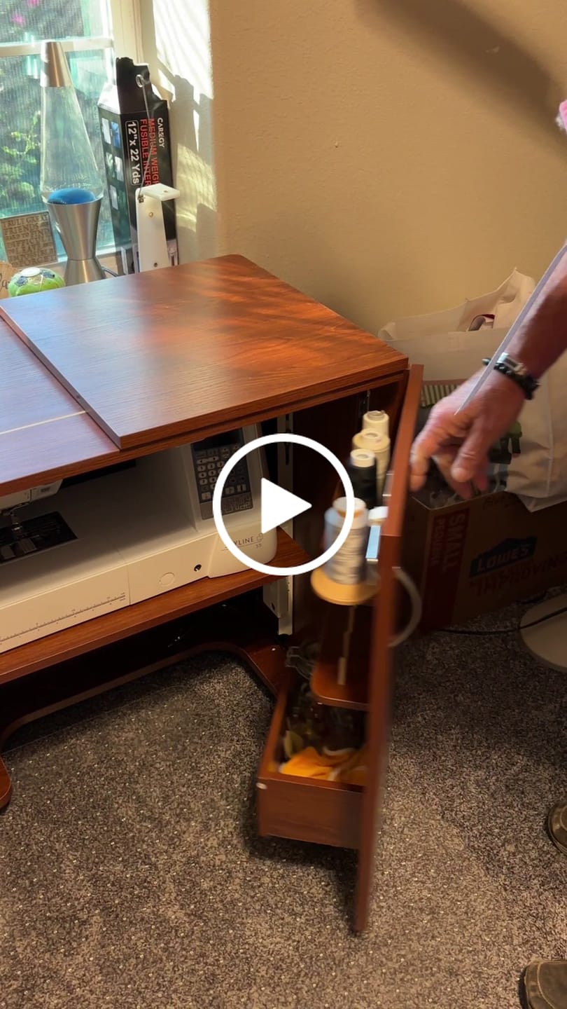 Customer video review of Custom Sewing Machine Insert