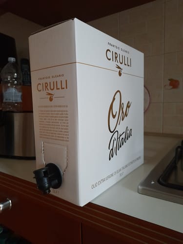 Customer photo review of Bag in box di olio extravergine di oliva • 5 Litri