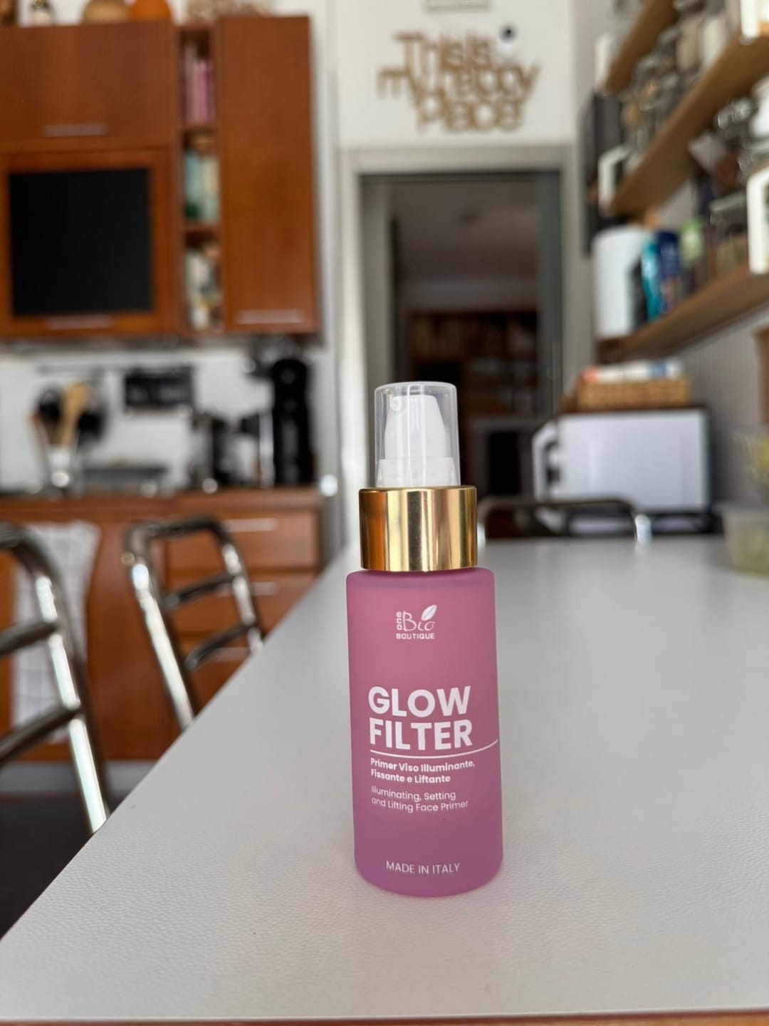 Customer photo review of Glow Filter - Primer