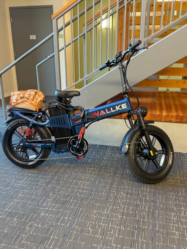 Customer photo review of Wallke H9 AWD | 3200W Folding Ebike 60/82Ah Battery