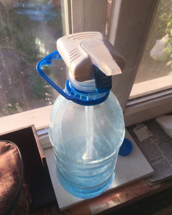 Customer photo review of Automatic Milk Dispenser