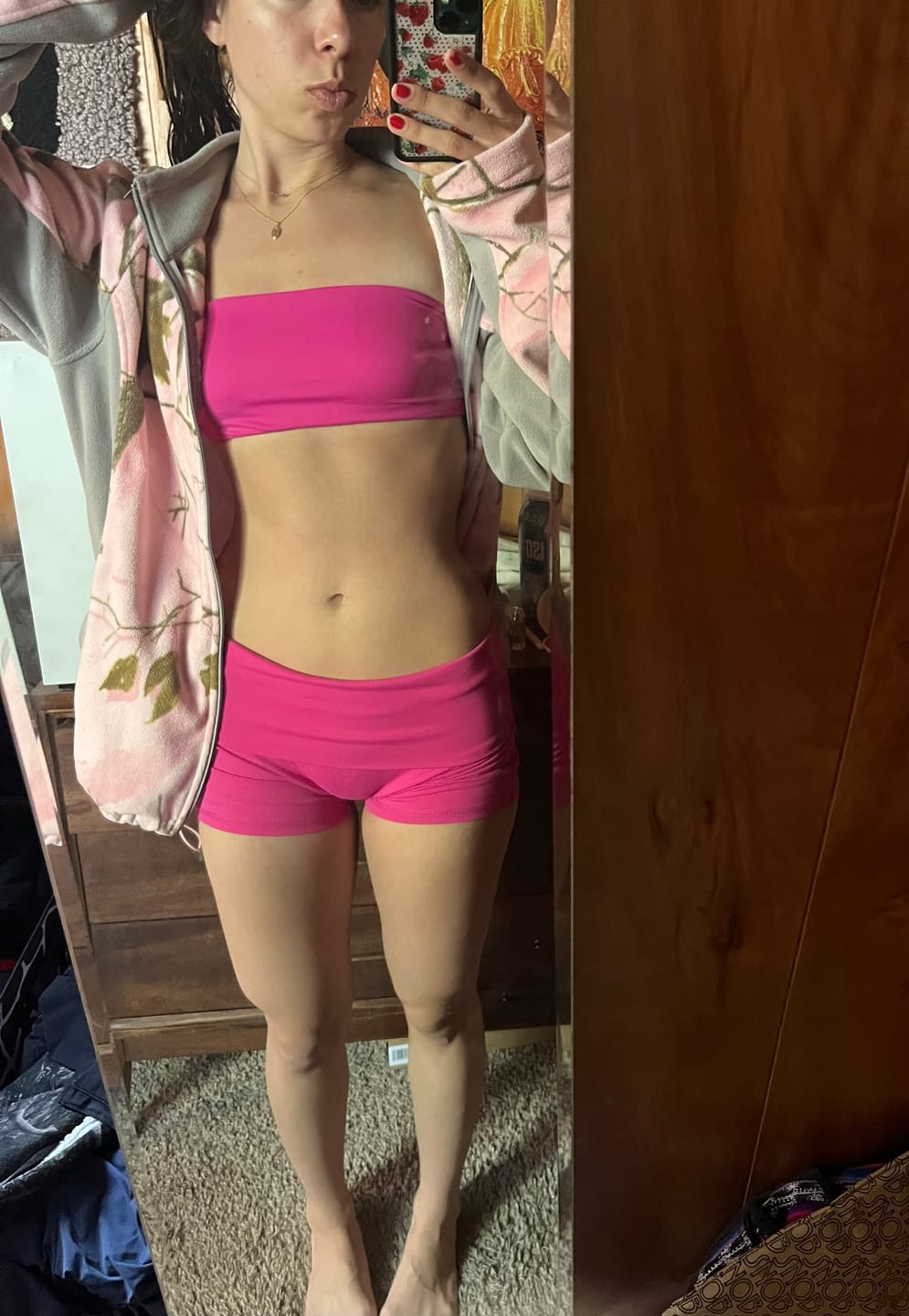 Customer photo review of W174 Flashback Foldover Shorts