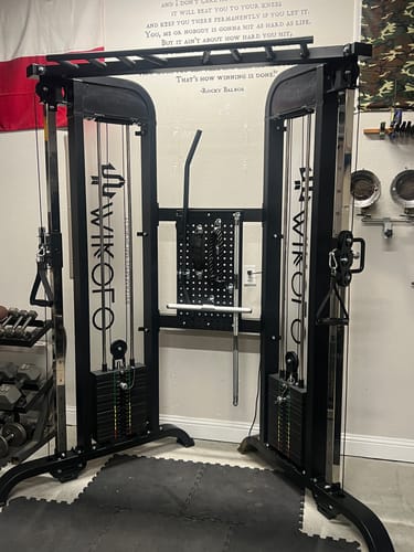 Customer photo review of FALCON™ Functional Trainer With Interchangeable Cable Ratio System