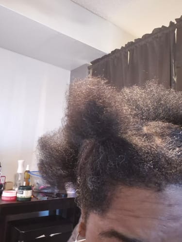 Customer photo review of Herbal Hair Growth Oil