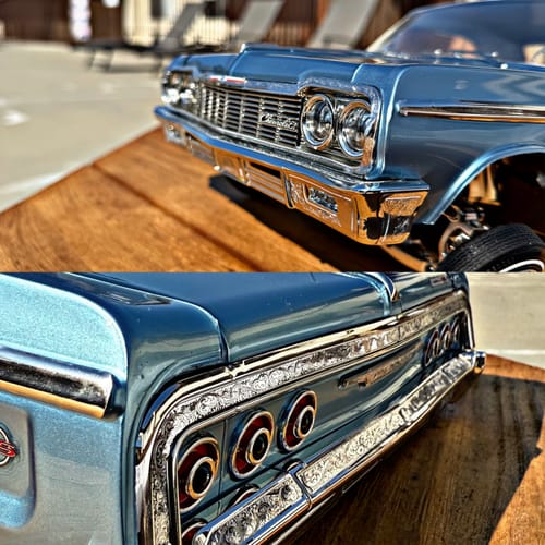 Customer photo review of 2 Tone engraved decals (Pre assembled)