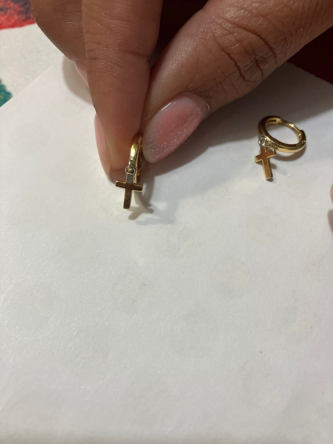 Customer photo review of Pendientes Devoción