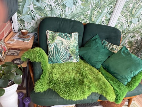 Customer photo review of Fabric Paint -- Dark Green