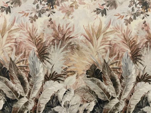 Customer photo review of Tropical Dreamscape Painted Mural Wallpaper