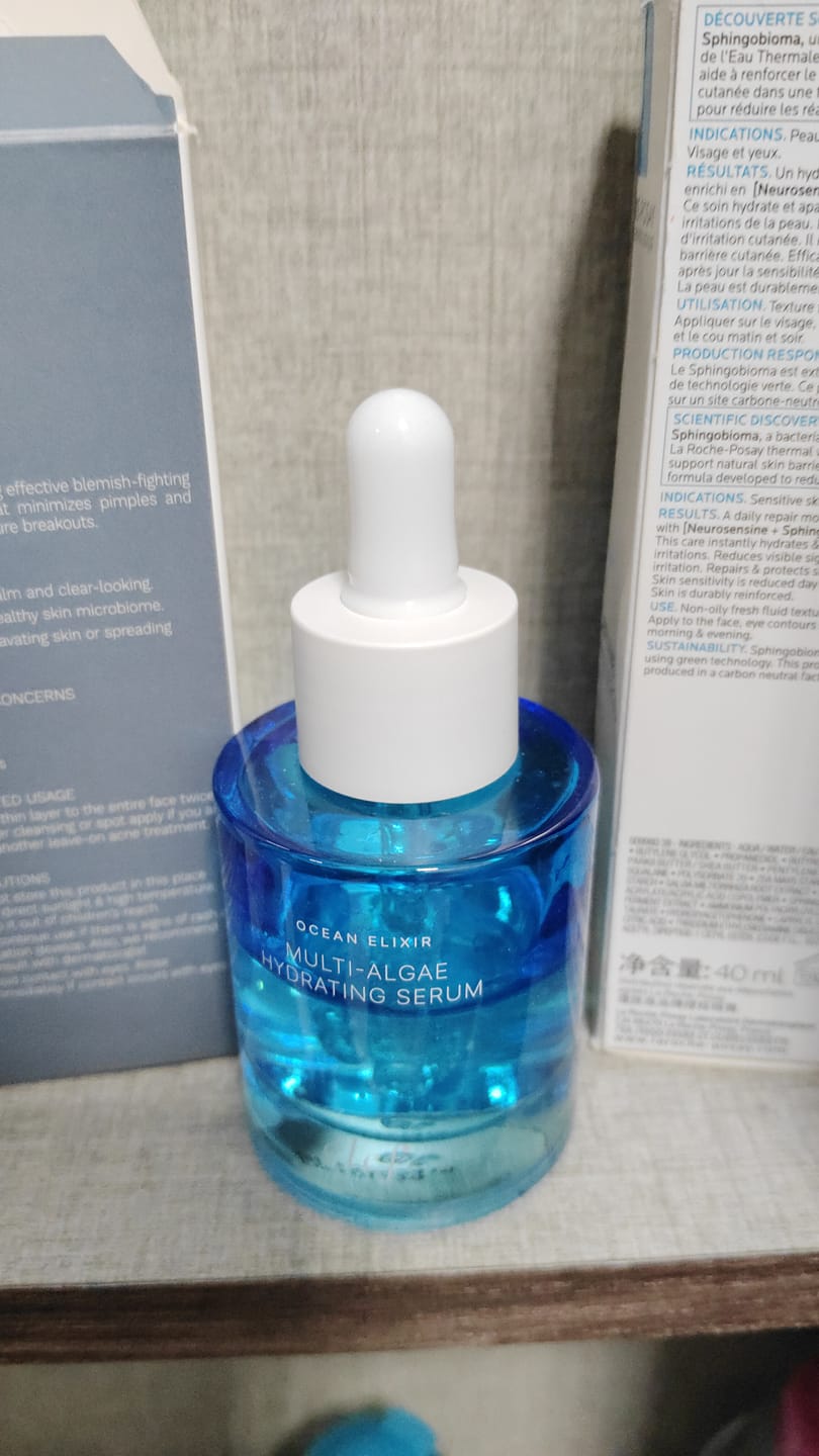Customer photo review of CLEF Ocean Elixir Hydrating Cleanser