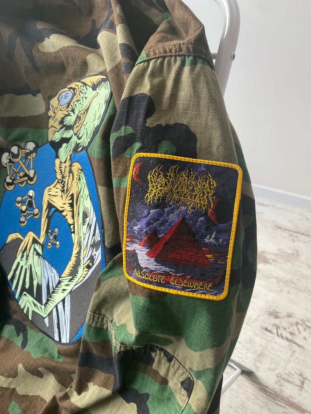 Customer photo review of Blood Incantation - Absolute Elsewhere - Patch