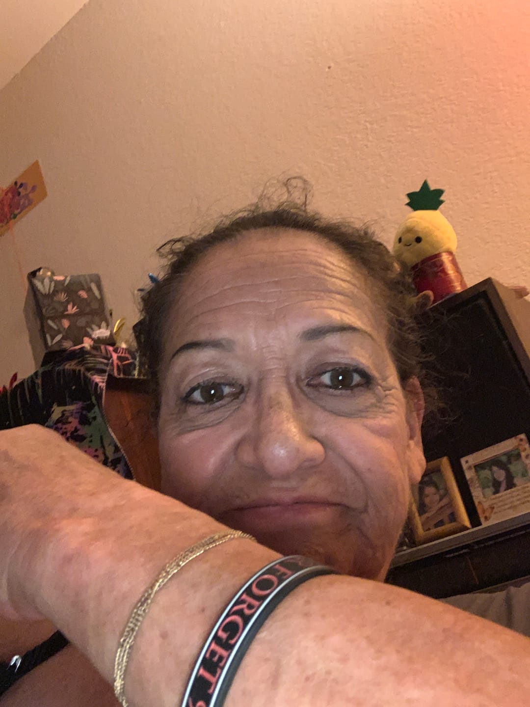 Customer photo review of Forever and Always: 9/11 Tribute - Silicone Bracelet
