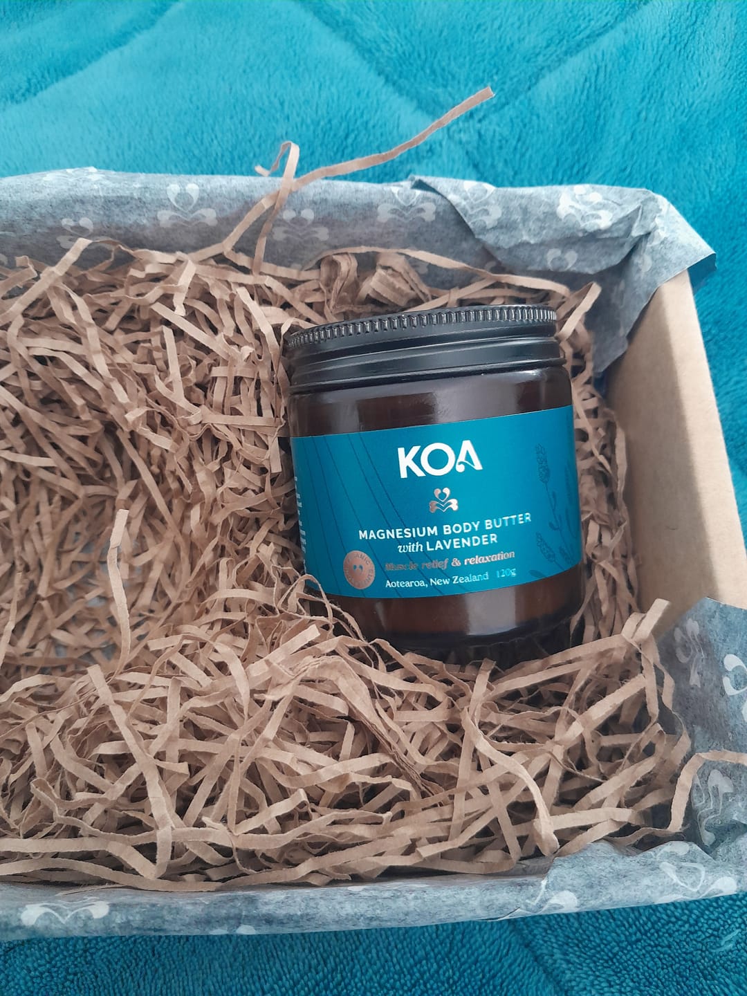 Customer photo review of Magnesium Body Butter with Lavender