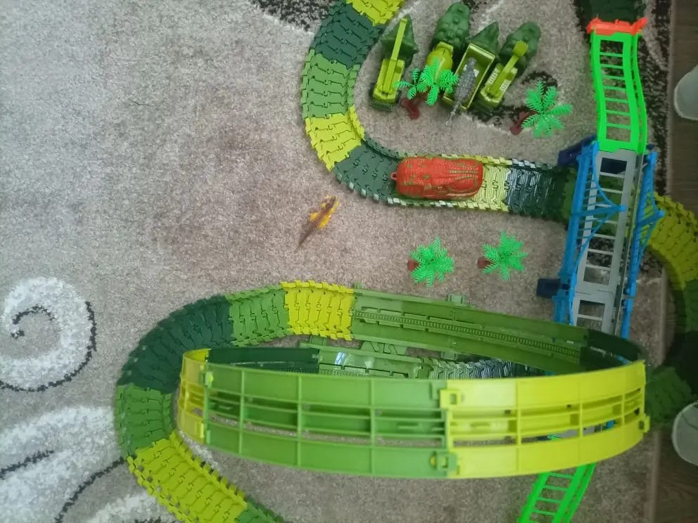 Customer photo review of Montessori FlexiPath™ - Educational Adventure Trail | Dinosaurs