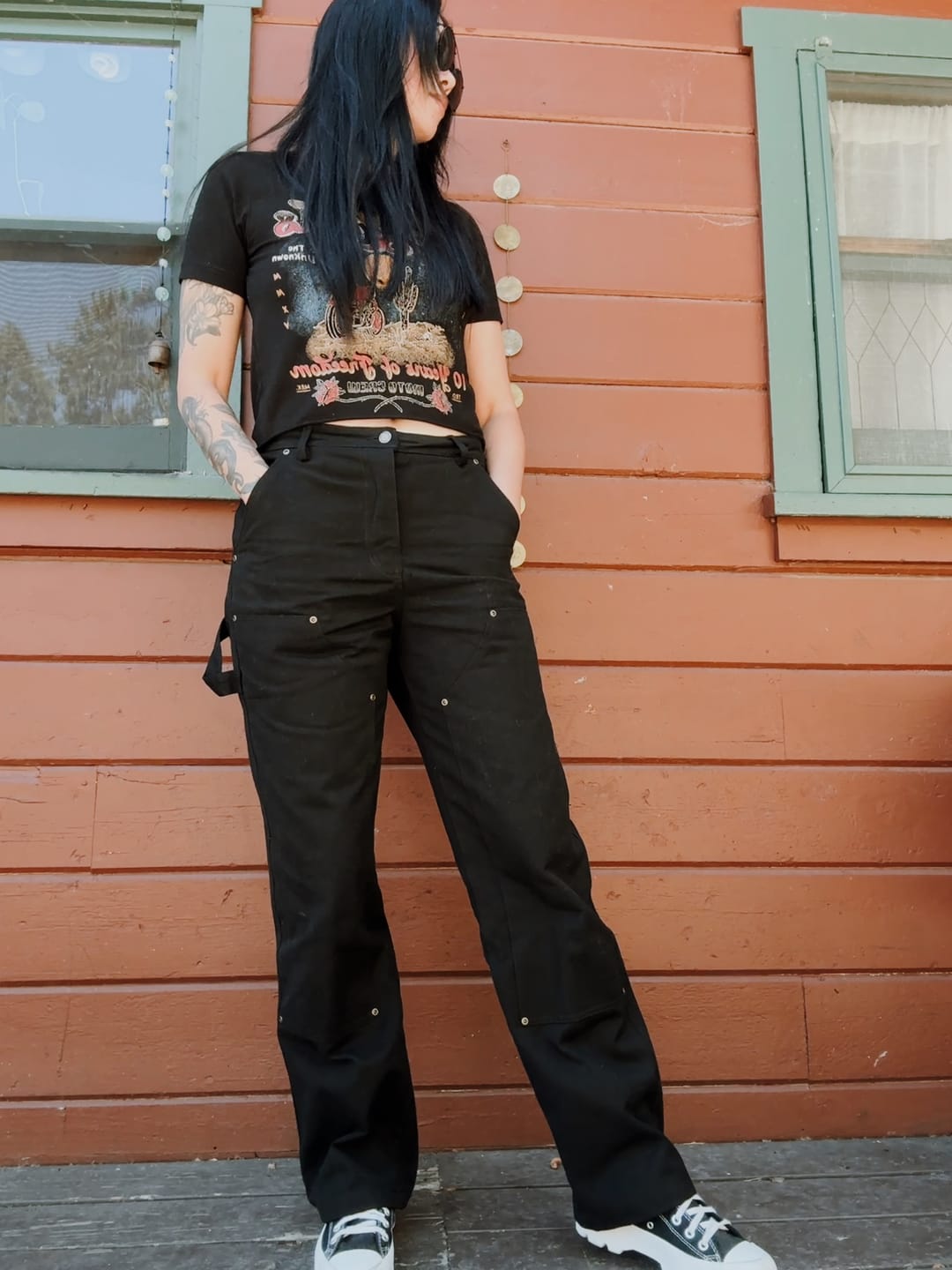 Customer photo review of Gravedigger Carpenter Pant - Black