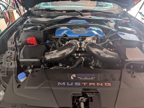 Customer photo review of SPE Motorsport S650 Mustang Carbon Fiber Cold Air Intakes