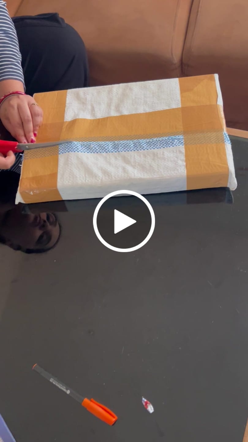 Customer video review of Wine Royal Plain Siroski Stone Katan Silk Banarasi Saree