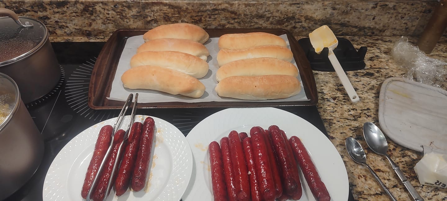Customer photo review of USDA Choice Or Higher All Beef Angus Franks