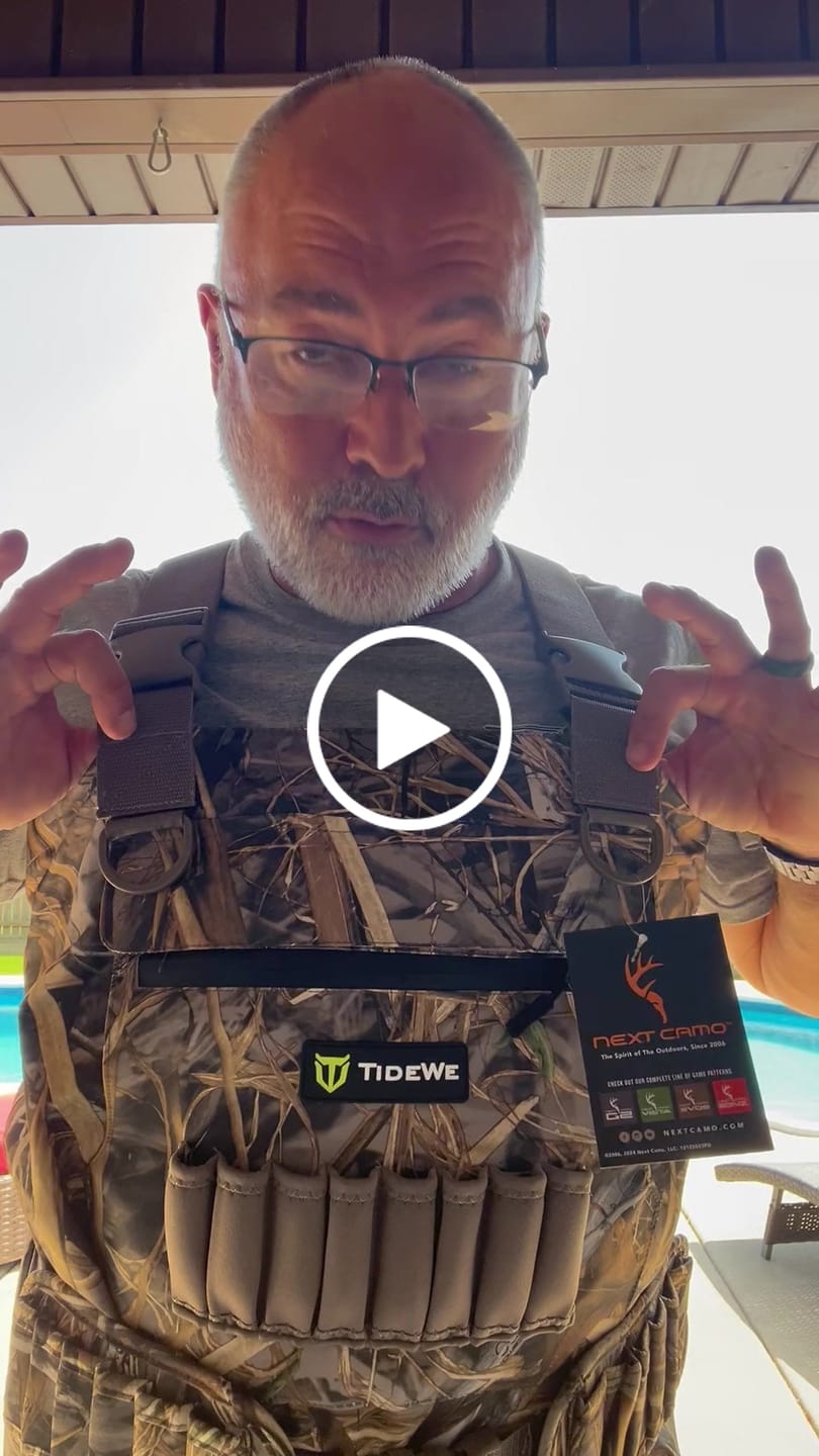 Customer video review of AquaWade Duck Waterfowl Hunting Breathable Chest Waders