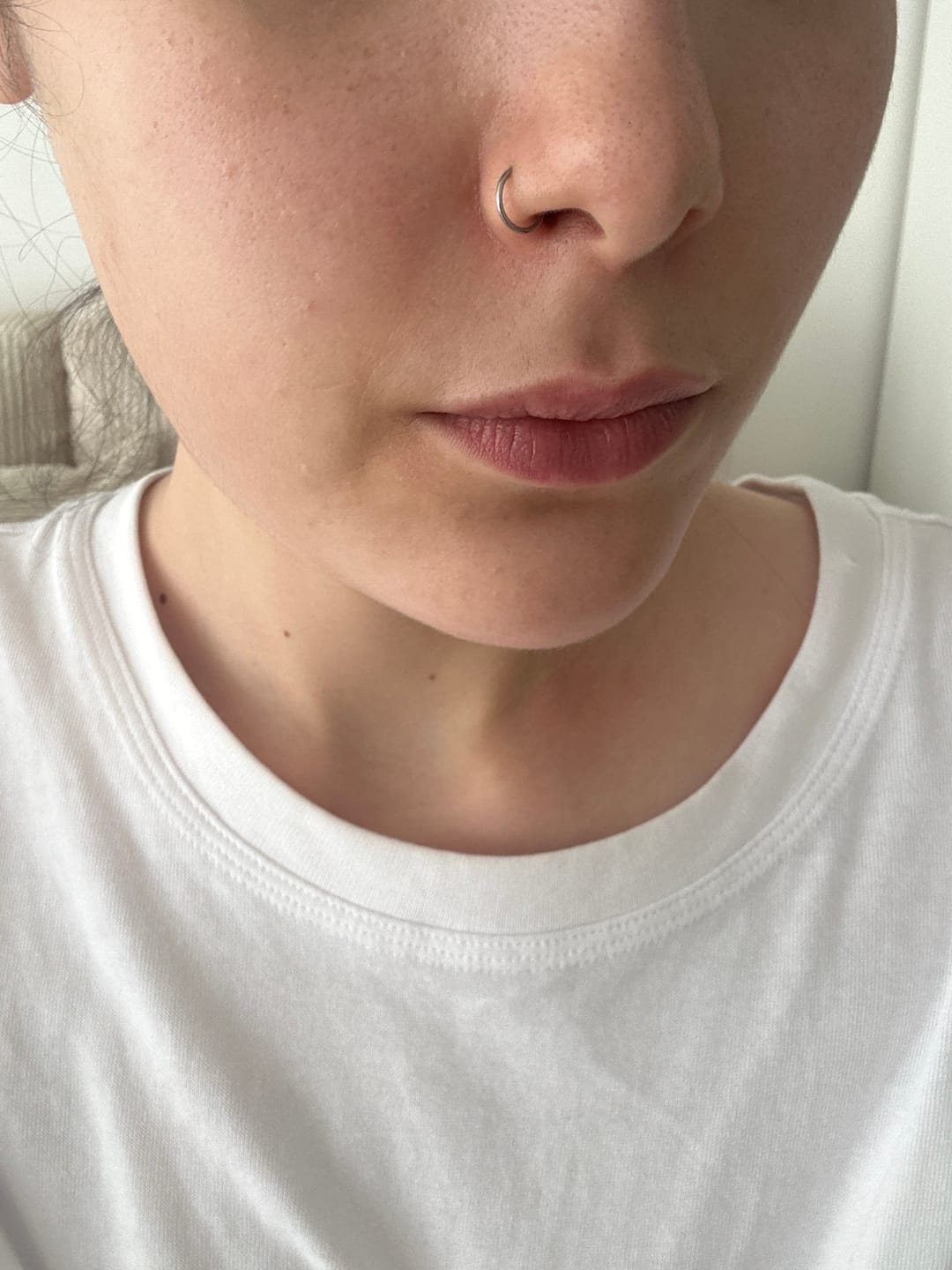 Customer photo review of Piercing au nez Anne