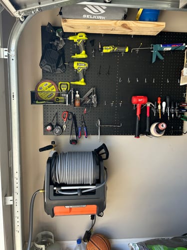 Customer photo review of Grandfalls Retractable Pressure Washer Pro