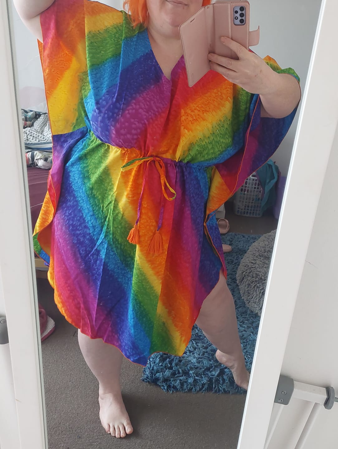 Customer photo review of Rainbow  Kaftan