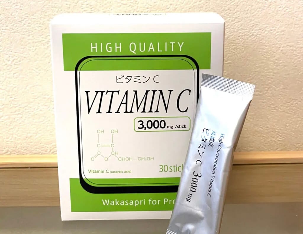 Customer photo review of 高濃度ビタミンC 3,000mg -Wakasapri for Pro.