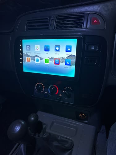 Customer photo review of Nissan Patrol Y61 1997-2005 Apple CarPlay and Android Auto Plug and Plug Head Unit Upgrade Kit