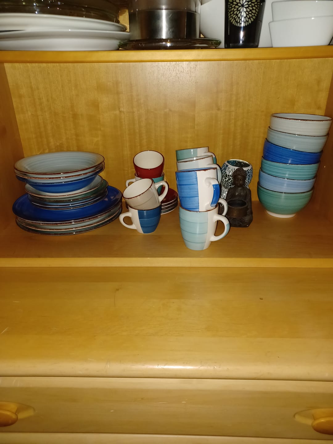 Customer photo review of Cookinglife Soepkommen / Kommen Delice Blauw ø 14 cm - 6 stuks